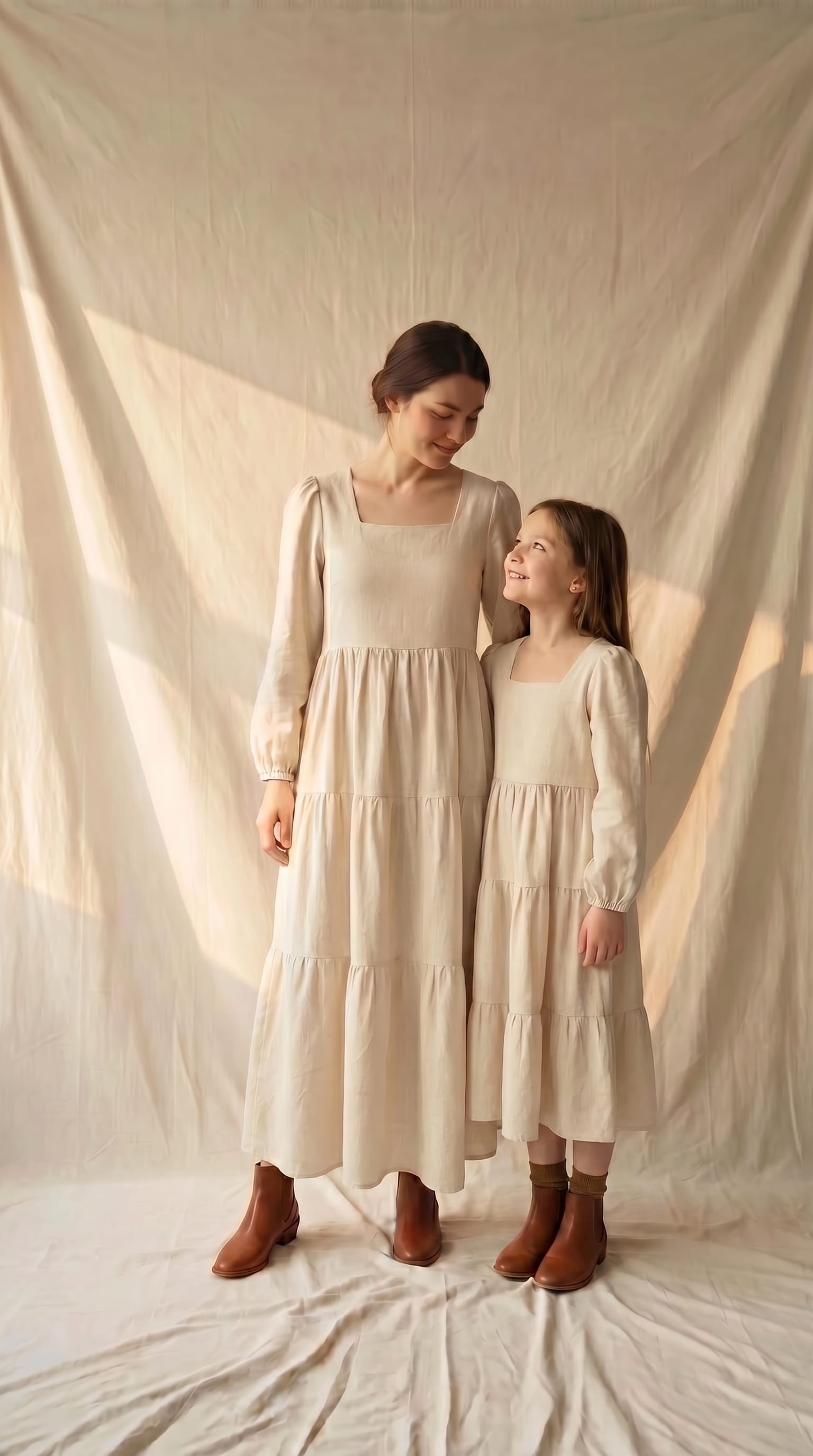 Annabel Dress Worn Together – RUSTIQ