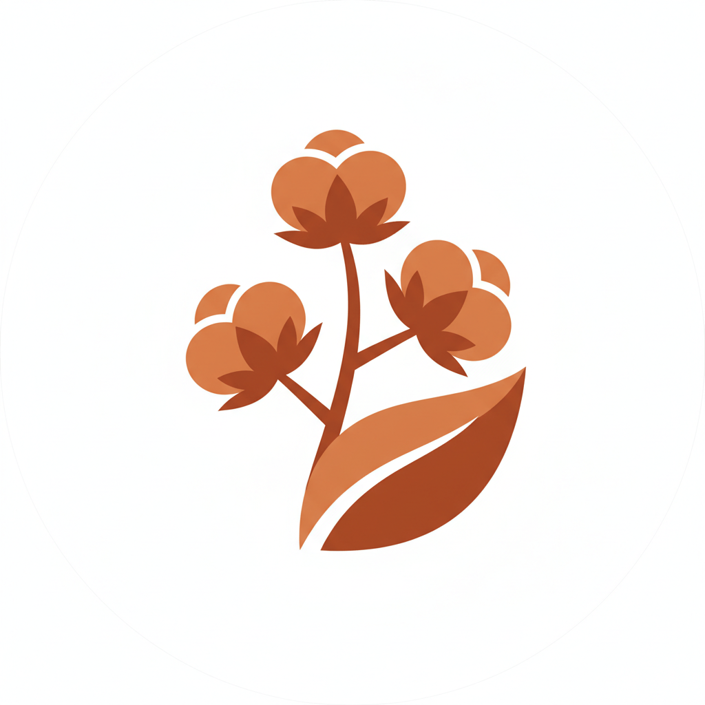 Natural fabrics icon