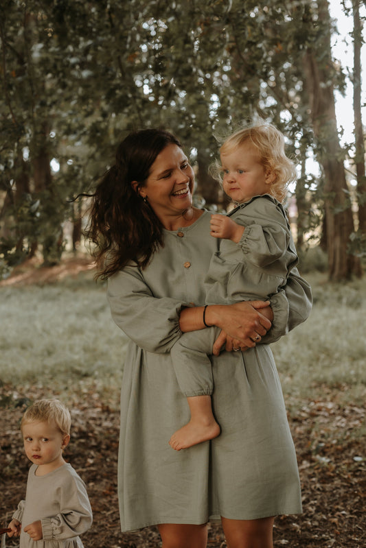 Brielle Dress - Sage